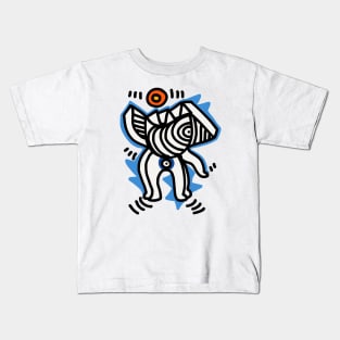 Graffiti Creature Looking for the Sun Kids T-Shirt